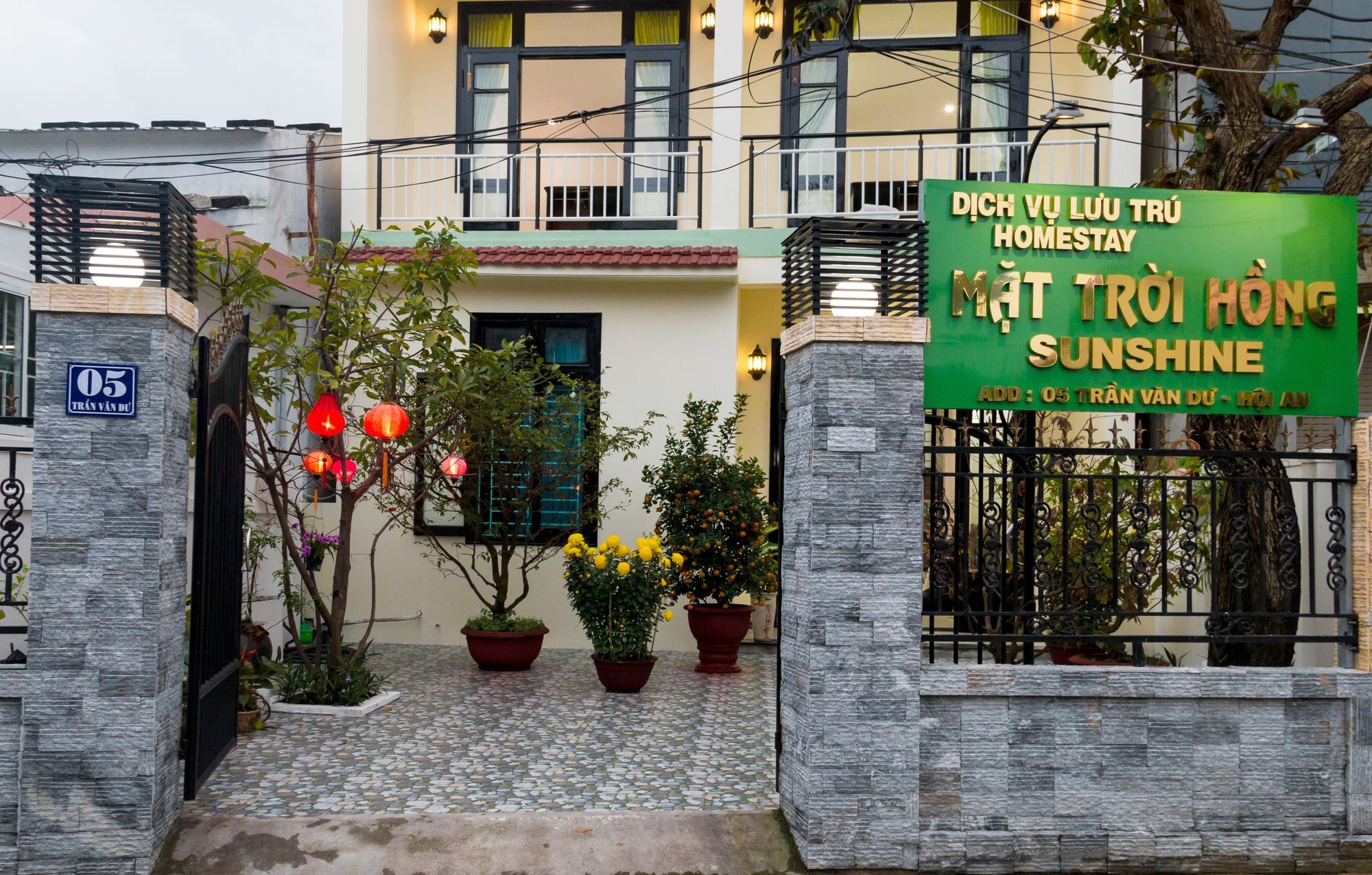 Sunshine Homestay Hoi An Eksteriør billede